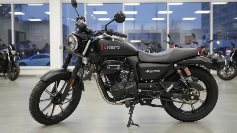 Hero Splendor new model launch showing design and features
