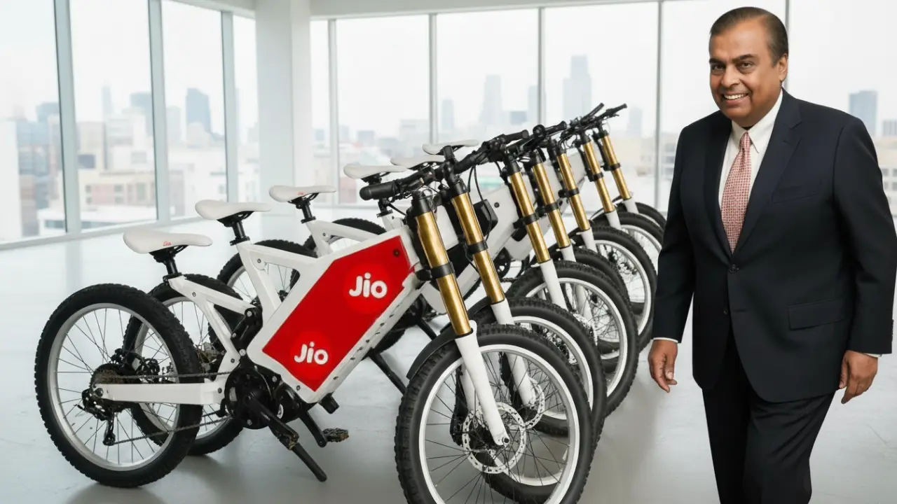 Jio Electric Cycle with 300km range and 50 km per hour speed