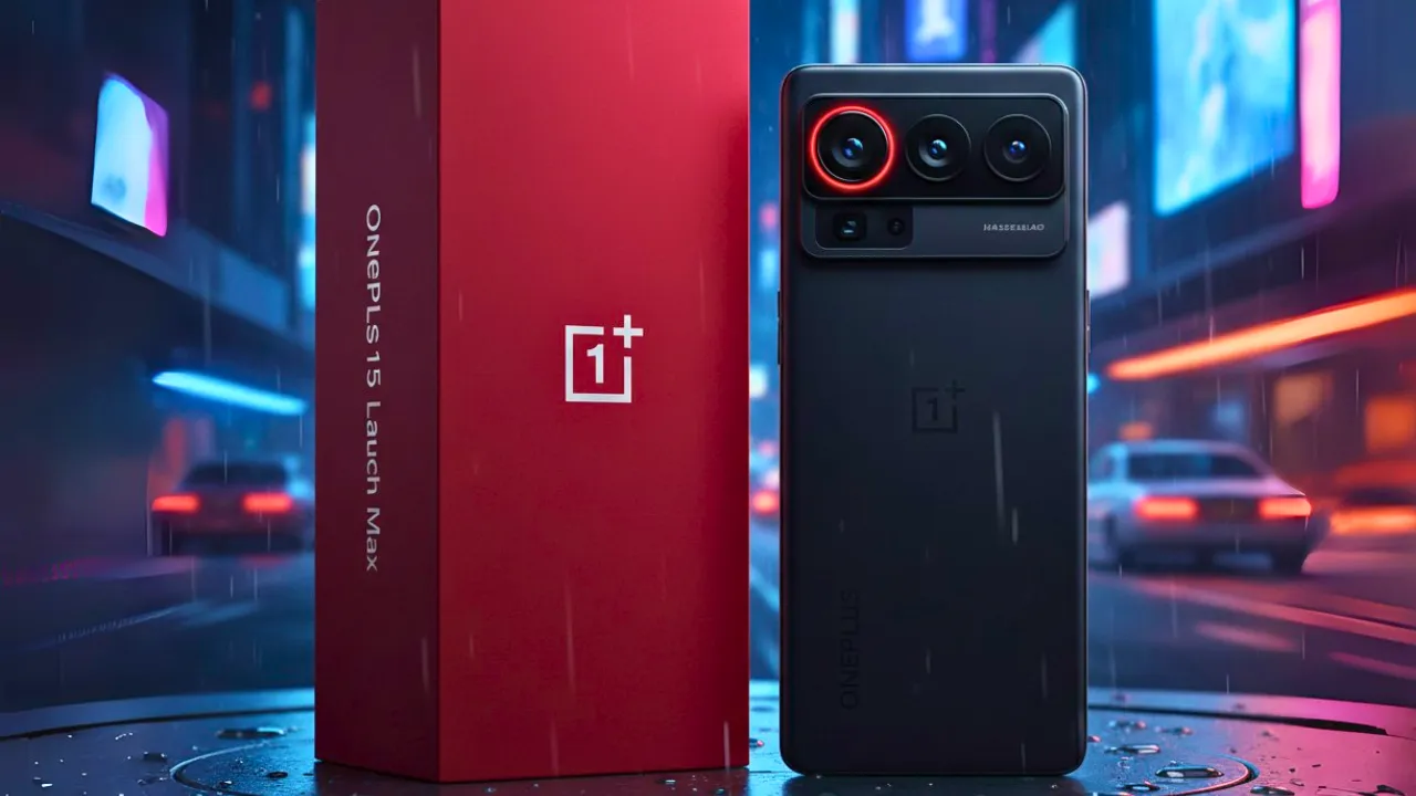 OnePlus 15 launch with Snapdragon 8 Gen 5 165Hz display and 7300mAh battery